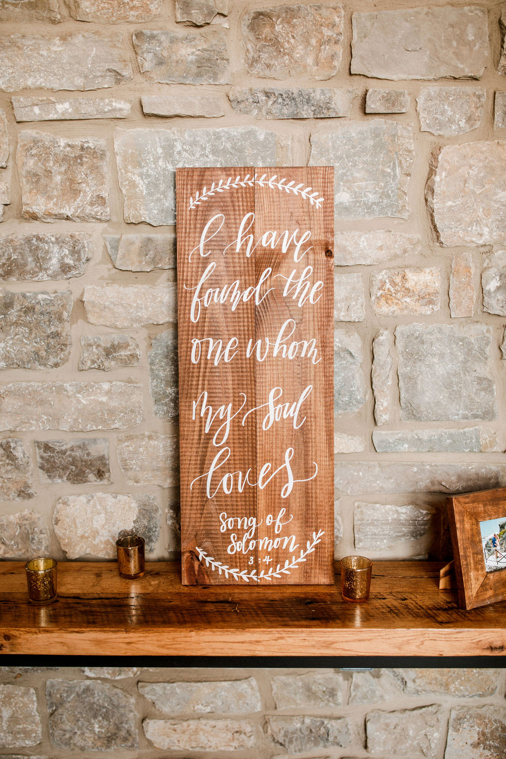 Wood Wedding Sign: Beautiful Graystone Quarry Wedding featured on Nashville Bride Guide!