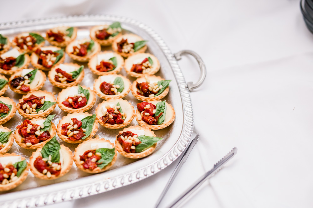 Wedding Appetizers: Stones River Country Club Wedding featured on Nashville Bride Guide