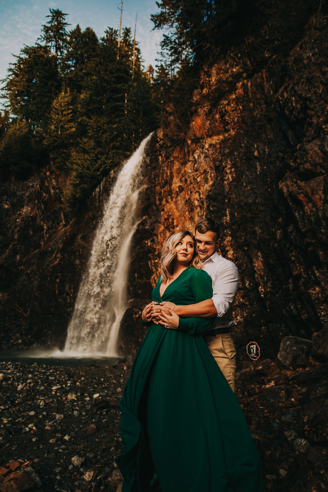 Mountain Engagement Session by Billie-Shaye Style