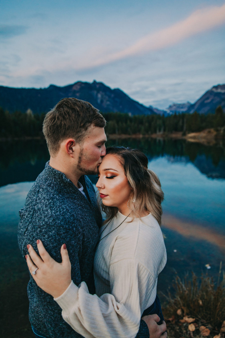 Mountain Engagement Photos featured on Nashville Bride Guide