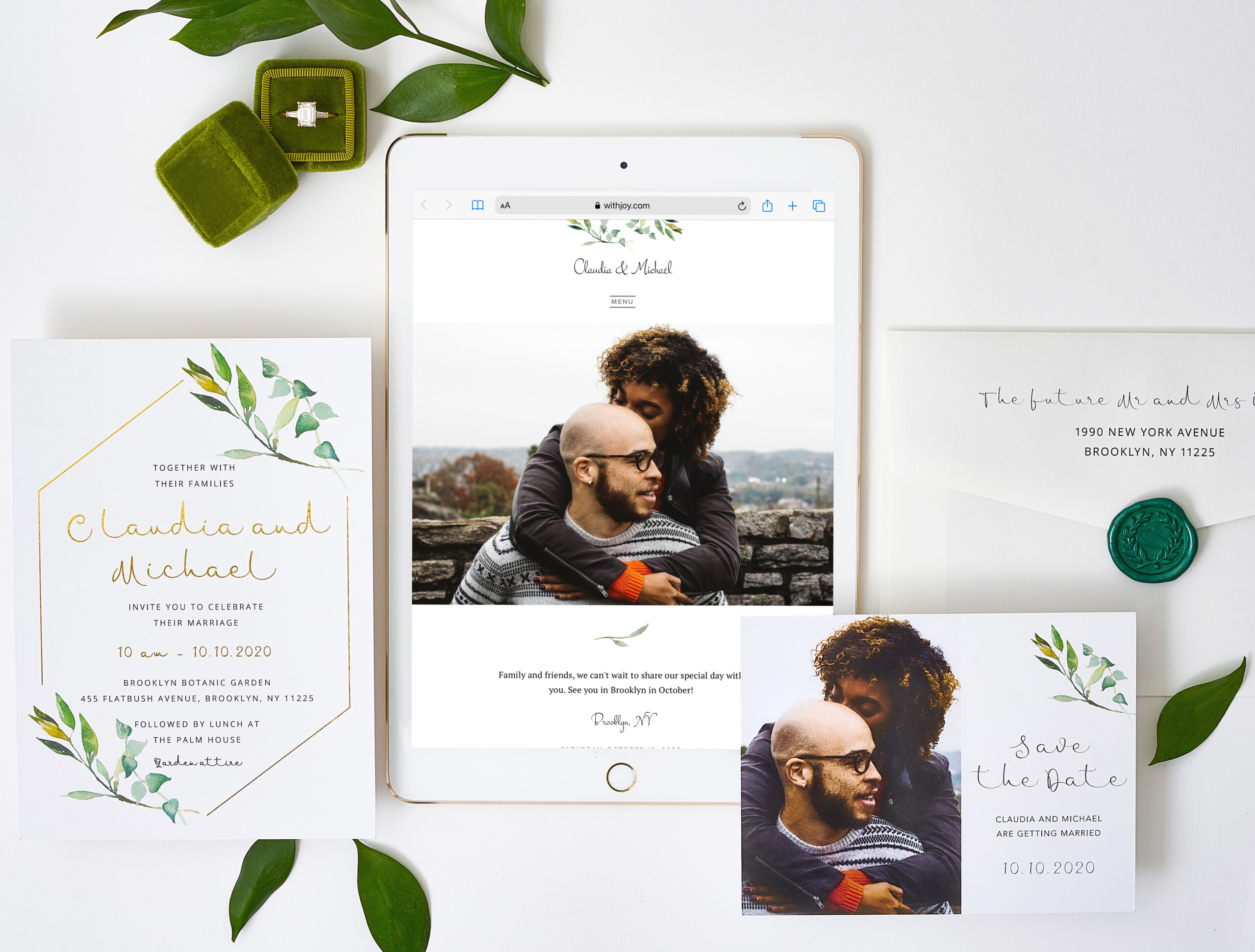 Create Your Wedding Website with Joy