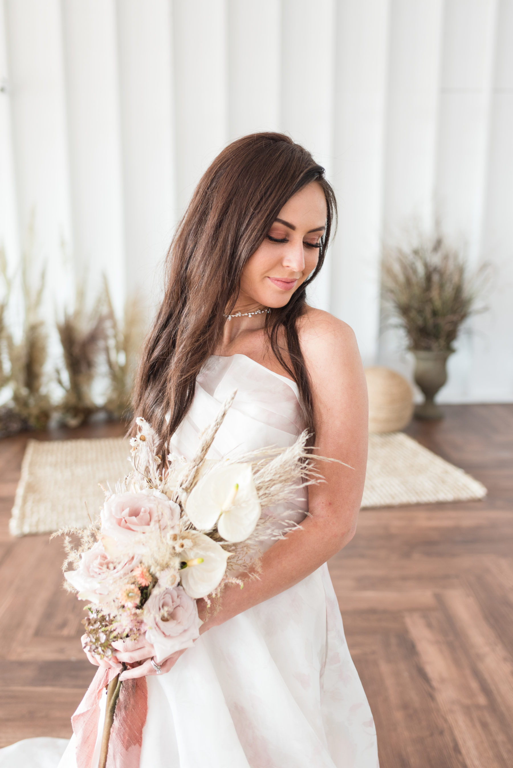Organic Blush Wedding Inspiration captured by Mandy Liz Photography