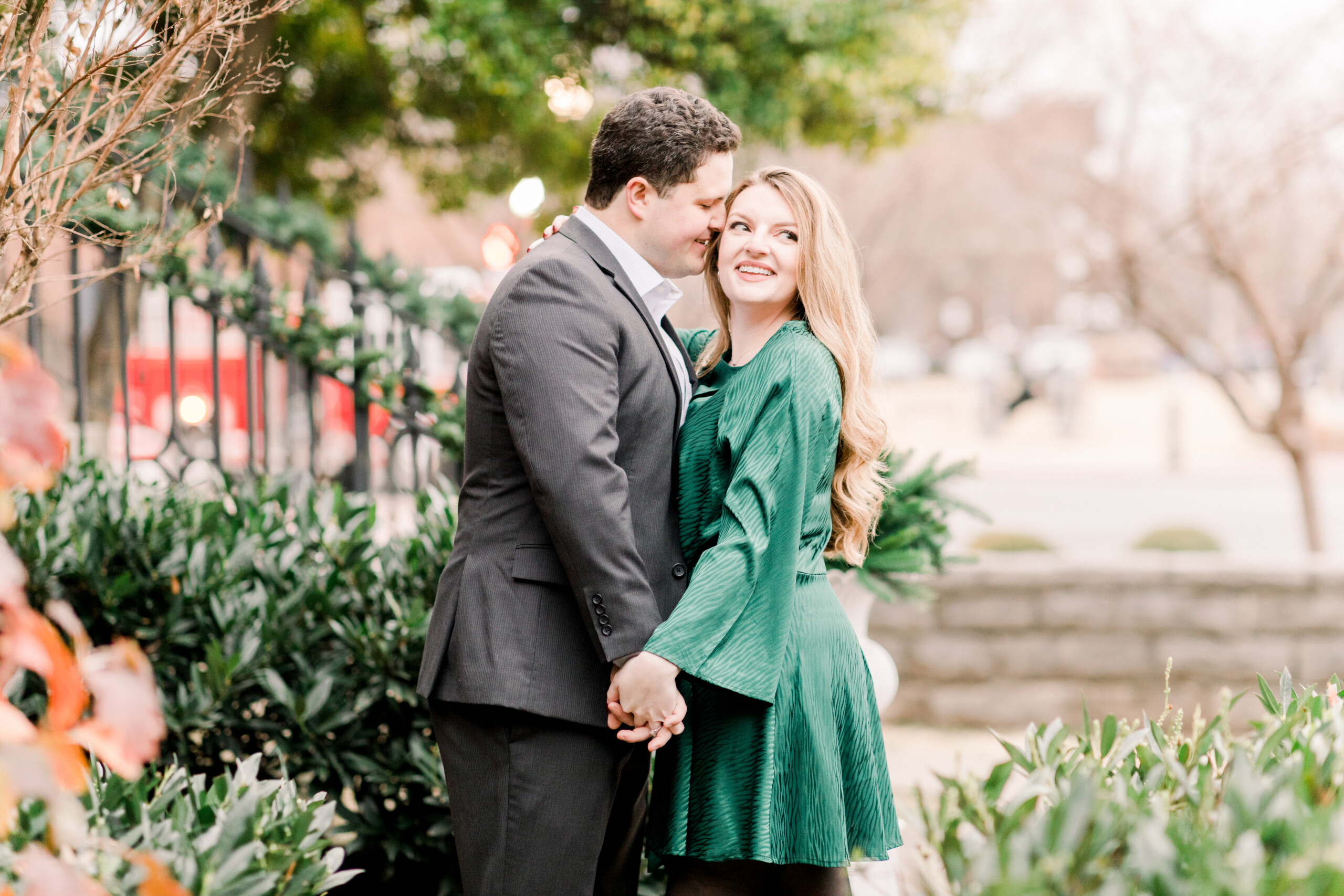 Romantic Nashville Engagement Session from Lindsey Brown Photography