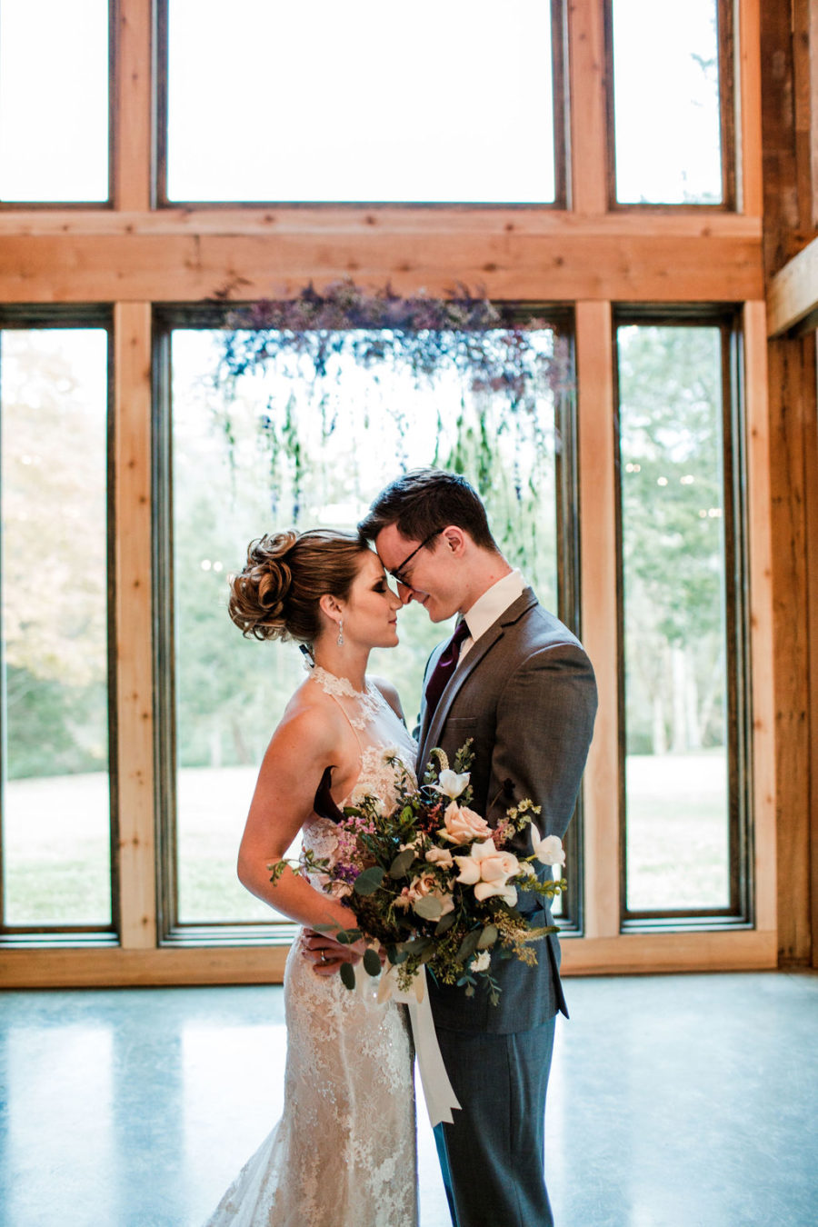 Portrait by John Myers Photography: Moody Spring Styled Shoot and Cedarmont Farm featured on Nashville Bride Guide