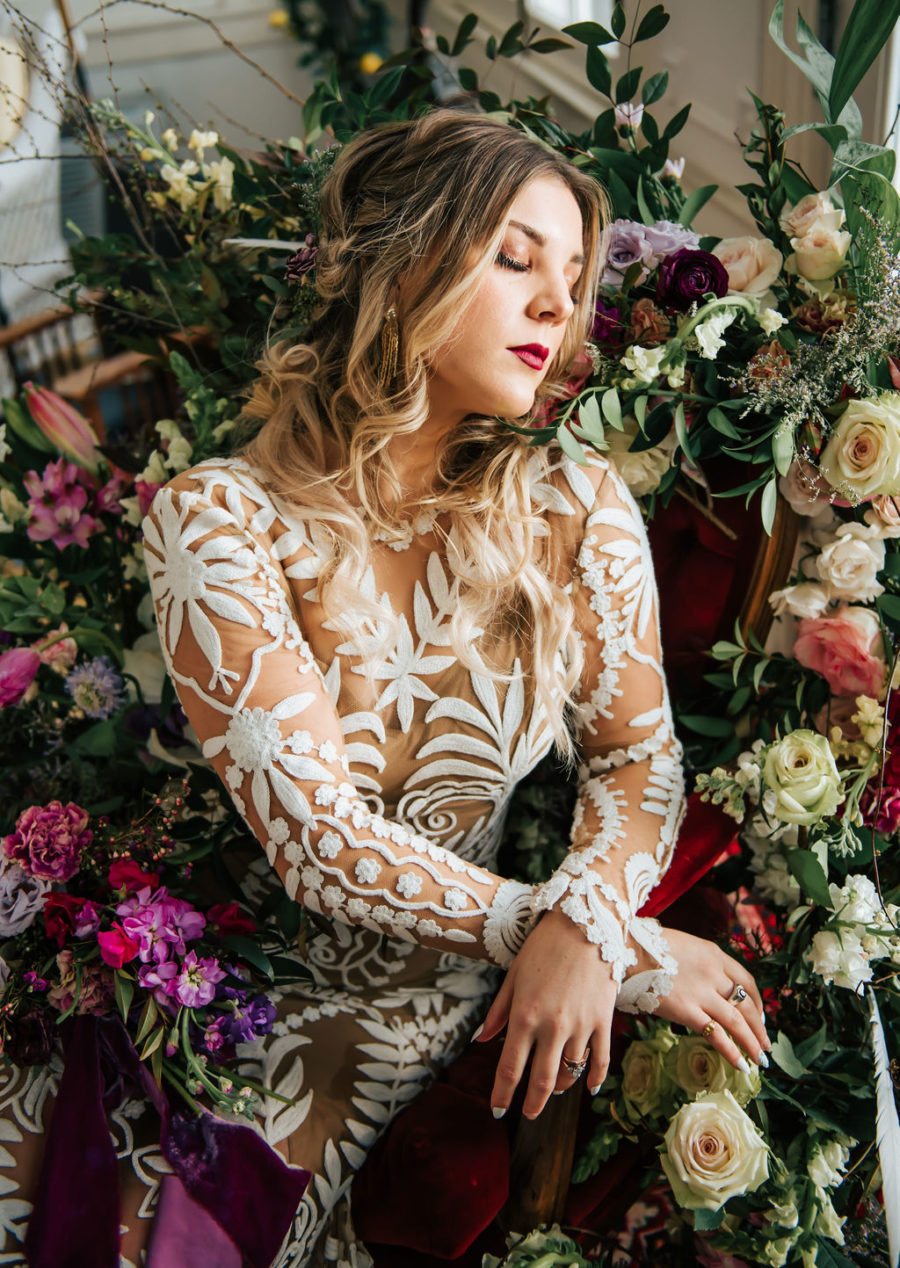 Ultra Femme Romantic Styled Shoot featured on Nashville Bride Guide