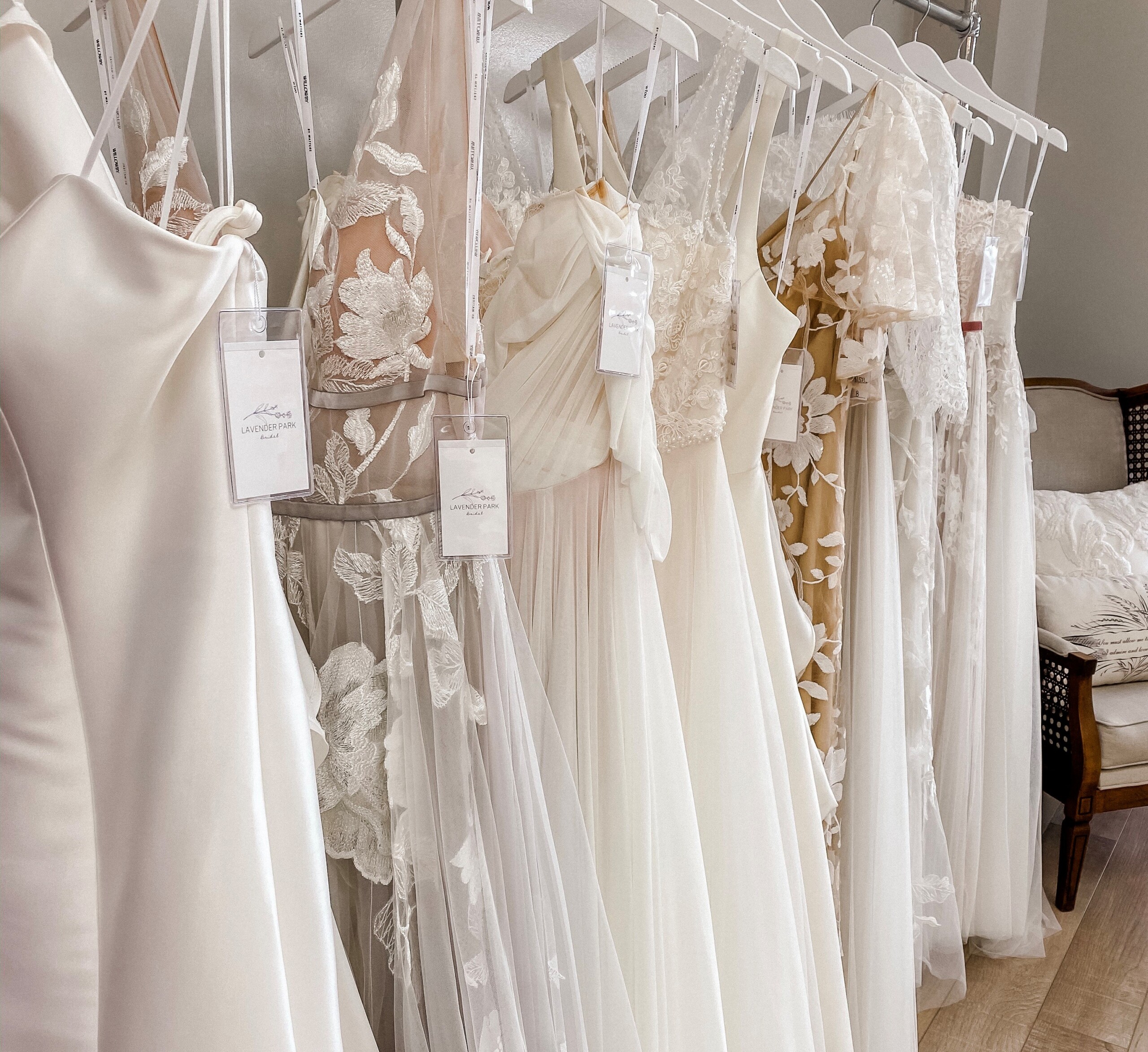 The Difference Between Trunk Shows, Sample Sales + More from Lavender Park Bridal