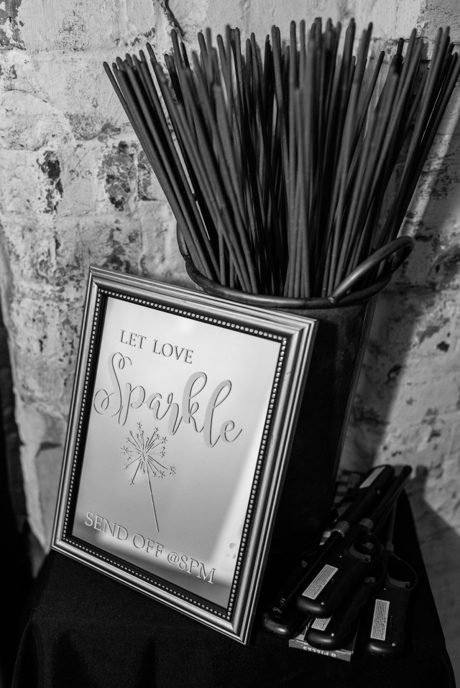Sparkler Send-off: Romantic Blush & Metallic Inspired Wedding featured on Nashville Bride Guide