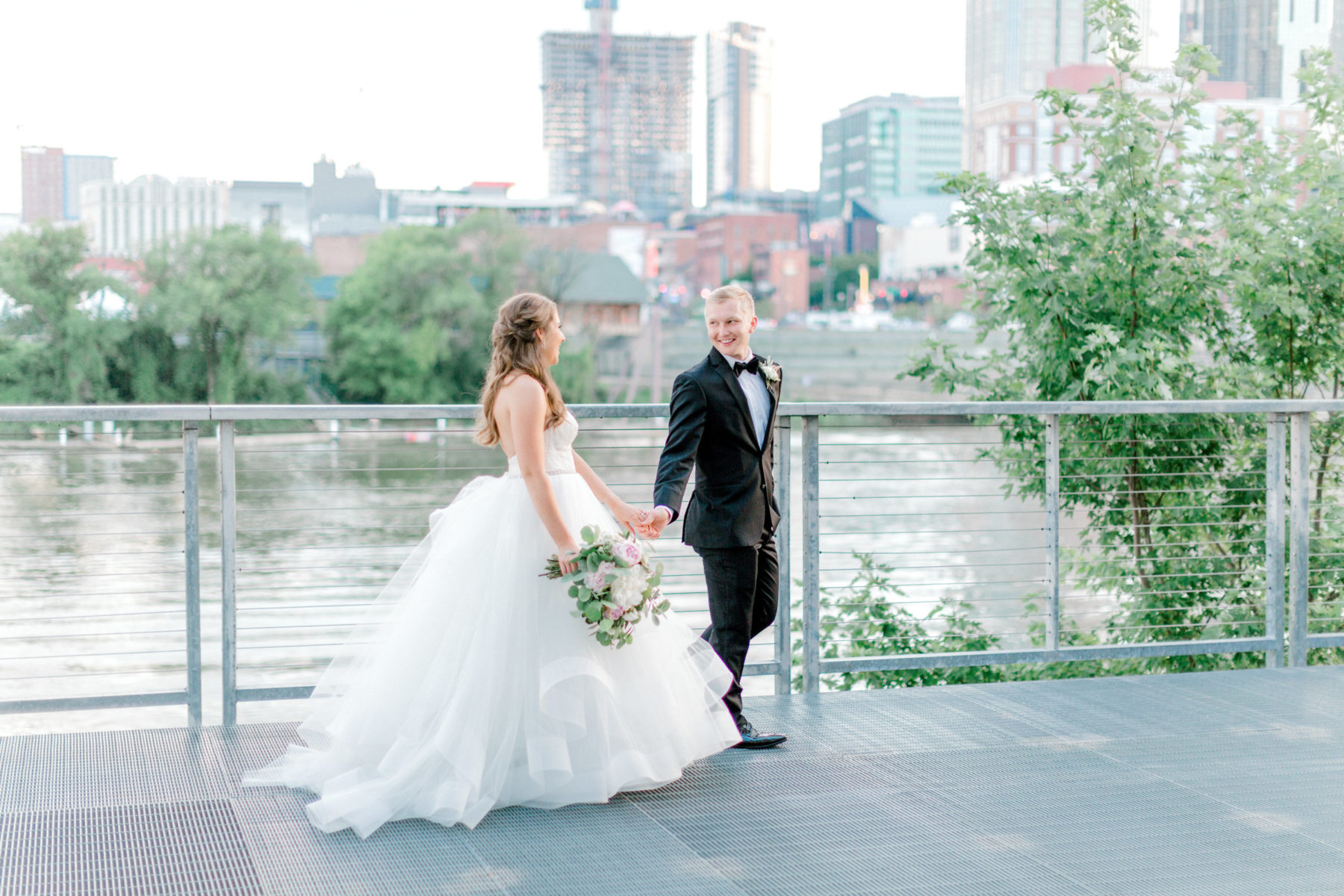 Nashville Skyline Wedding - Ashton Brooke Photography