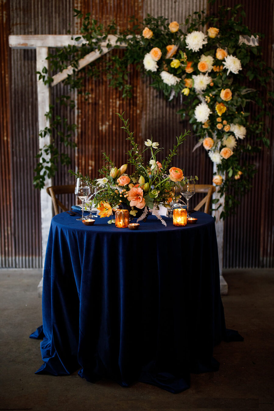 Wedding Sweetheart Table: Southern Wedding Styled Shoot by Nashville Wedding Planners Group