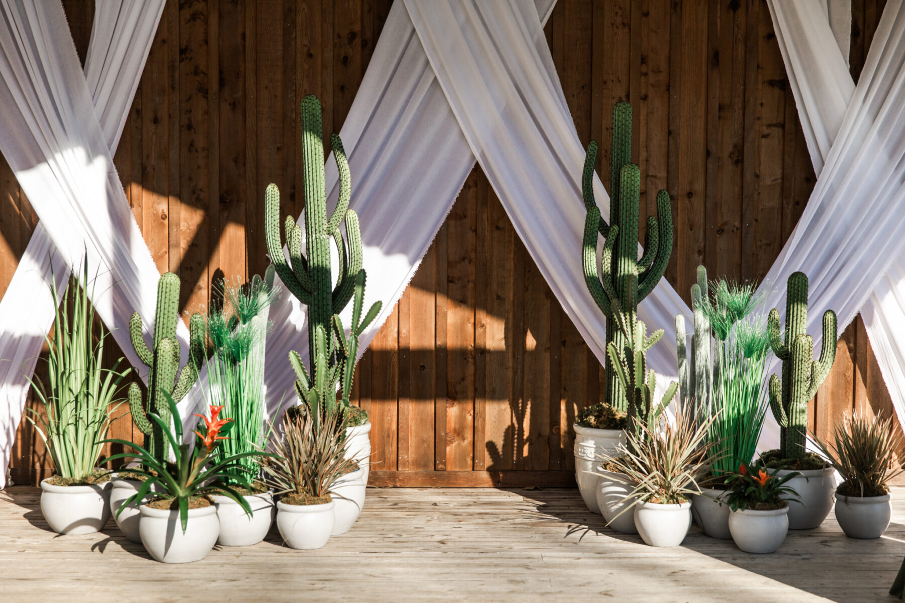 Cactus wedding decor: Western Inspired Wedding by Laurie D'Anne Events featured on Nashville Bride Guide