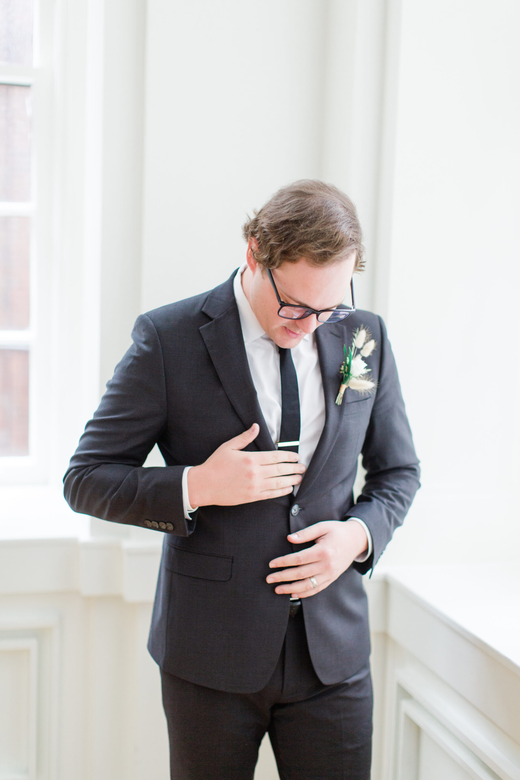 Groom attire: Classic, Yet Modern New Years Eve Wedding Inspiration featured on Nashville Bride Guide