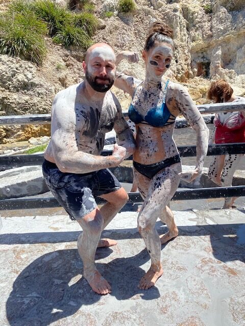 Mud bath: St. Lucia Honeymoon from 2 Travel Anywhere featured on Nashville Bride Guide
