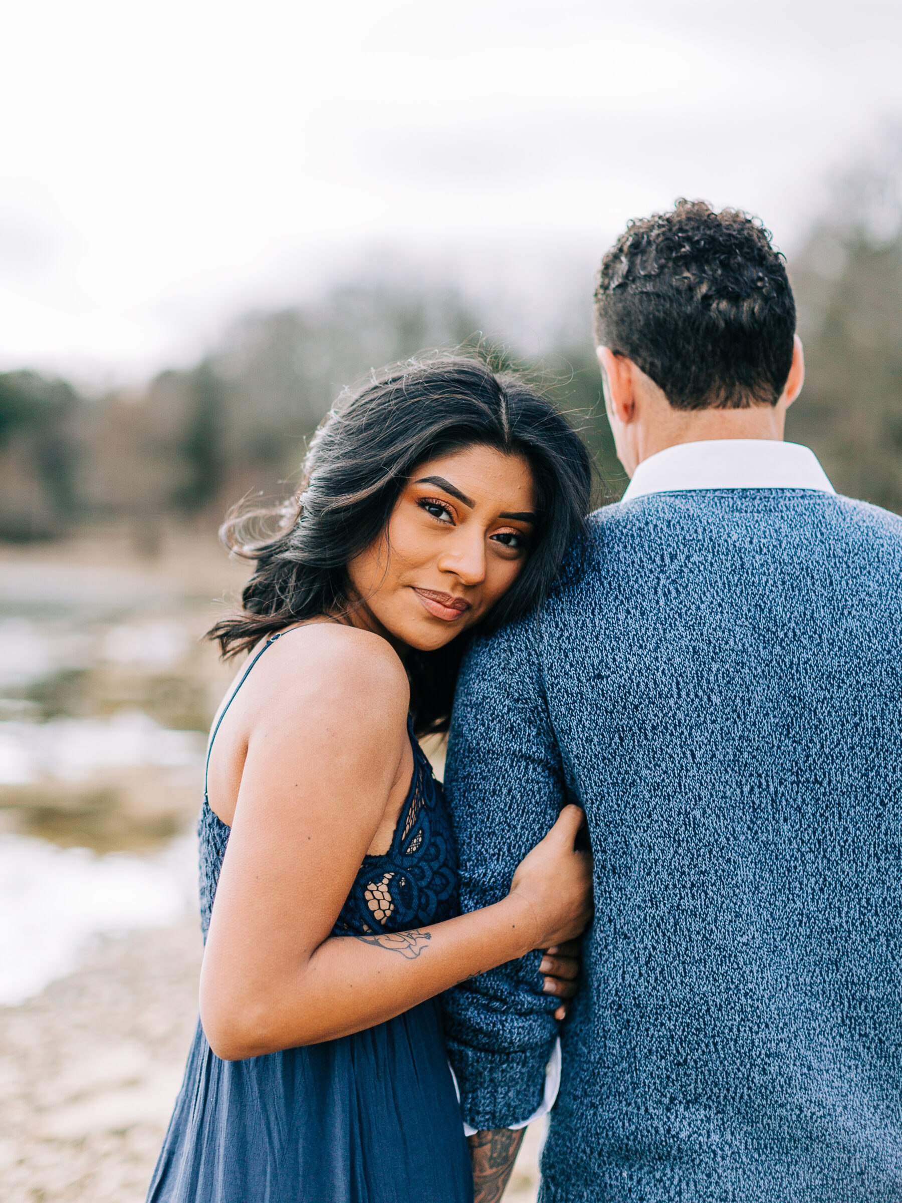 Dreamy Lakeside Engagement at Percy Priest Lake featured on Nashville Bride Guide