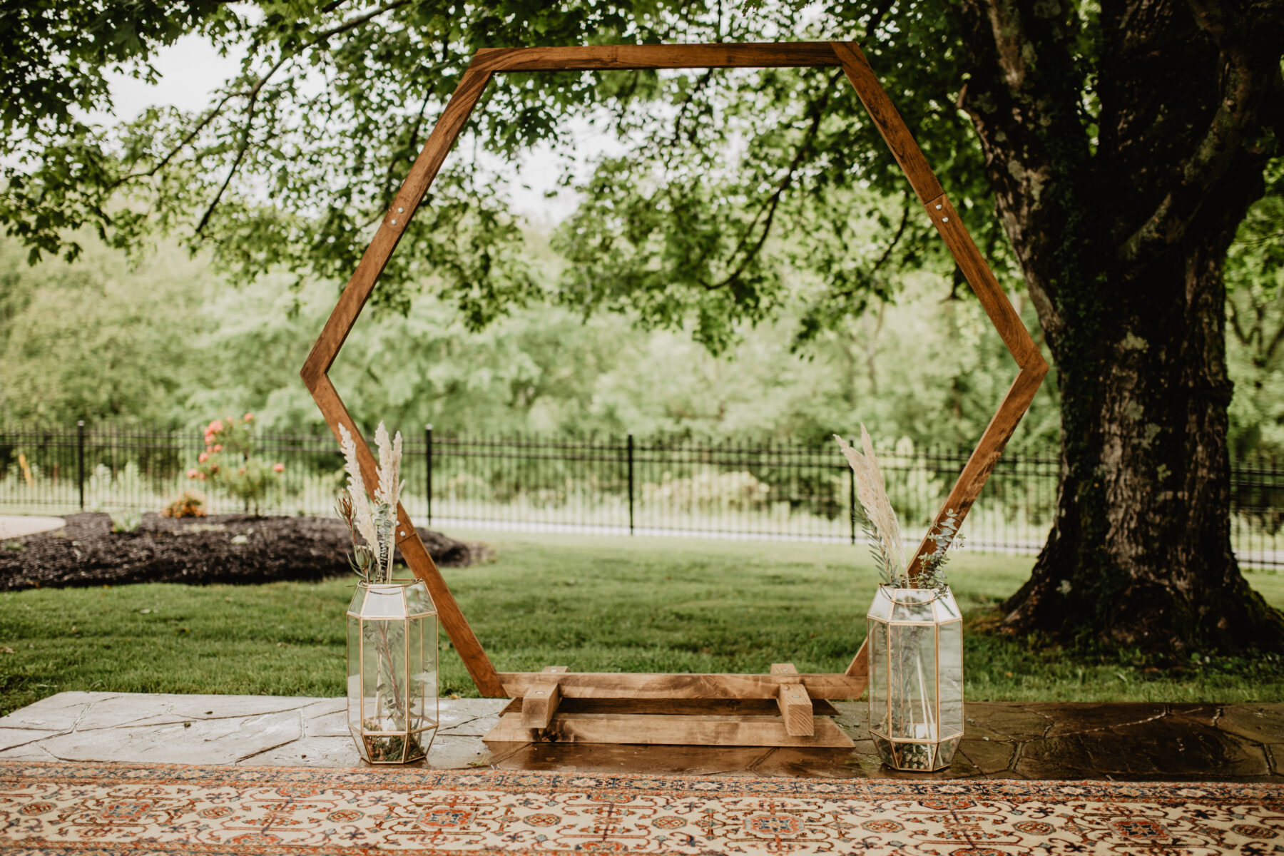 Wedding ceremony decor: Stunning Fall Styled Shoot at Promise Manor featured on Nashville Bride Guide