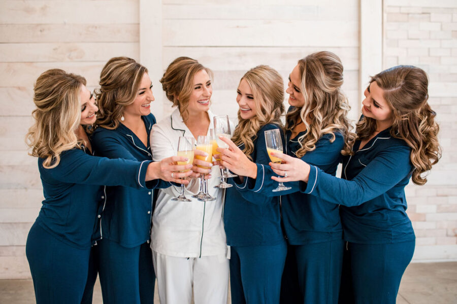 Bridal Party Photos: Intimate Barn Wedding from John Myers Photography