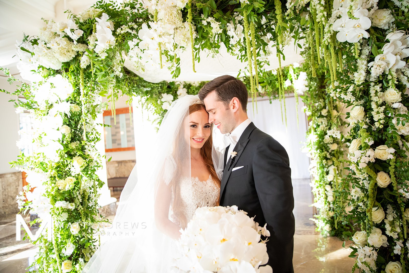Matt Andrews Photography: Floral Filled Luxurious Wedding by LMA Designs featured on Nashville Bride Guide