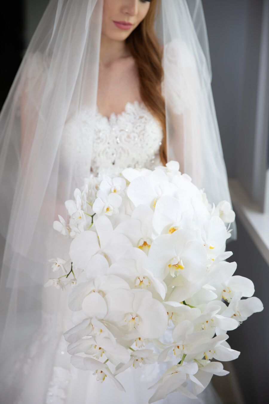 All white wedding bouquet: Floral Filled Luxurious Wedding by LMA Designs featured on Nashville Bride Guide