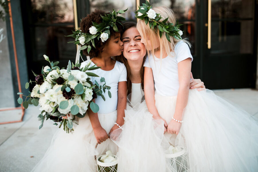 Flower girl wedding photo: John Myers Photography and Videography featured on Nashville Bride Guide