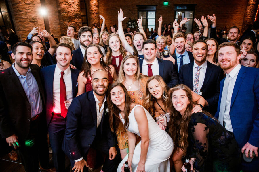 Burgundy and Navy Wedding at Clementine Hall