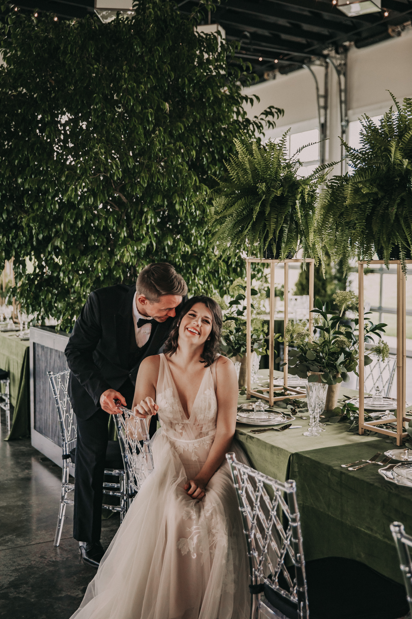 Shades of Green Legacy Styled Shoot by Music City Events and Billie-Shaye Style featured on Nashville Bride Guide
