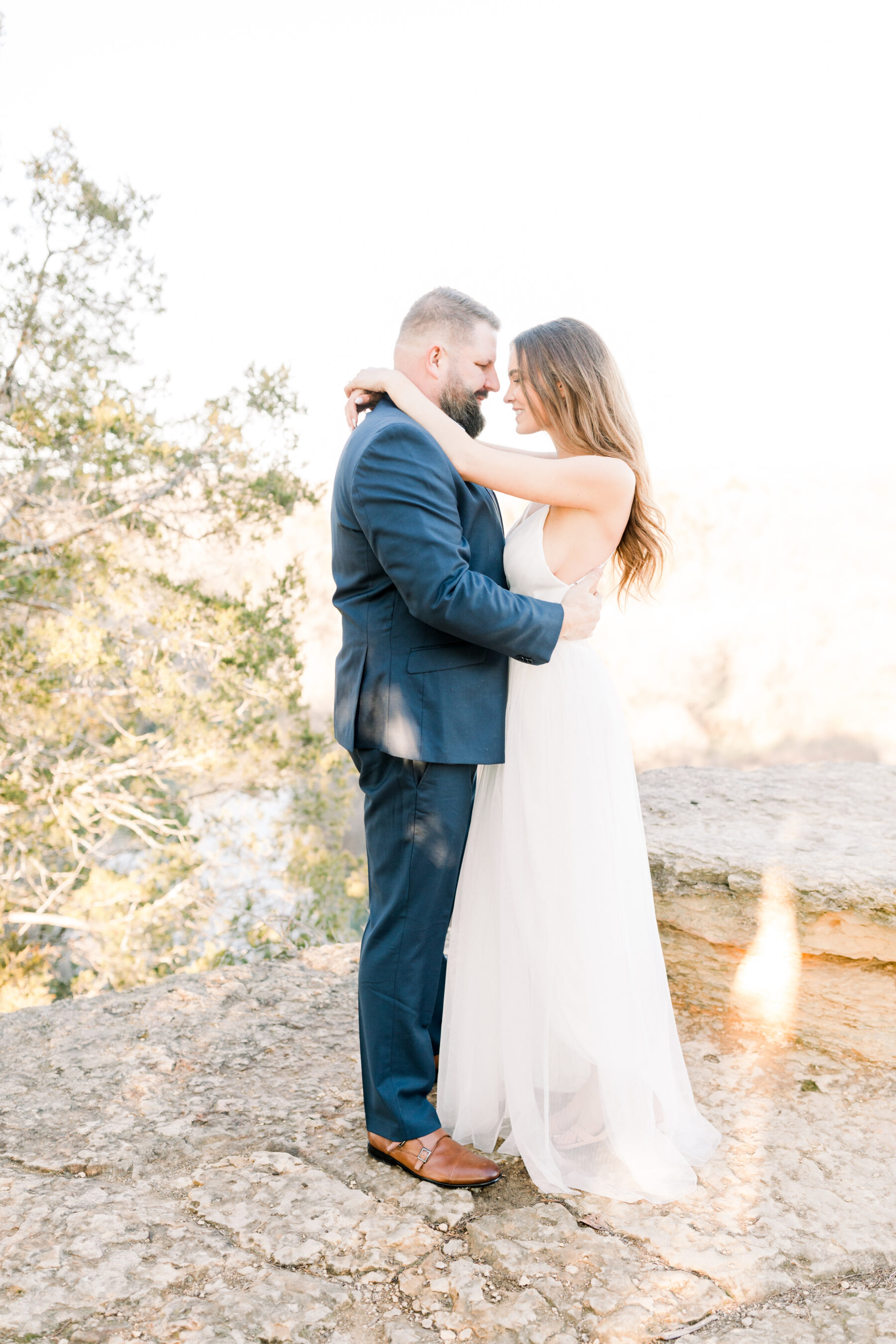 Sweet Outdoor Narrows of the Harpeth Engagement by Lindsey Brown Photography featured on Nashville Bride Guide