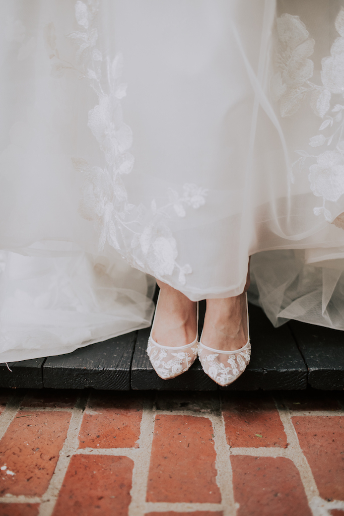 Bridal shoes: Summer Soiree at Cedarwood Weddings featured on Nashville Bride Guide