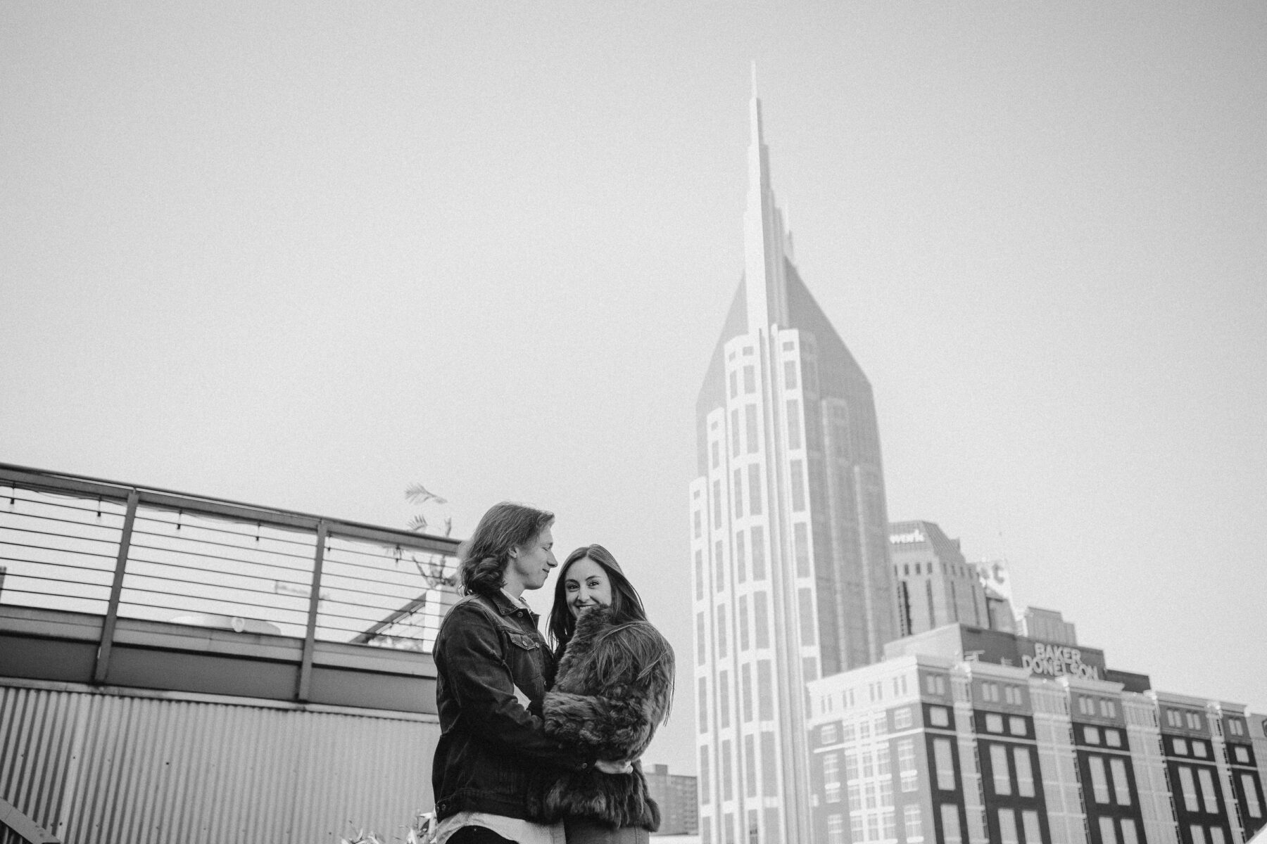 Super Cute Downtown Nashville Photo Session from CMS Photography featured on Nashville Bride Guide
