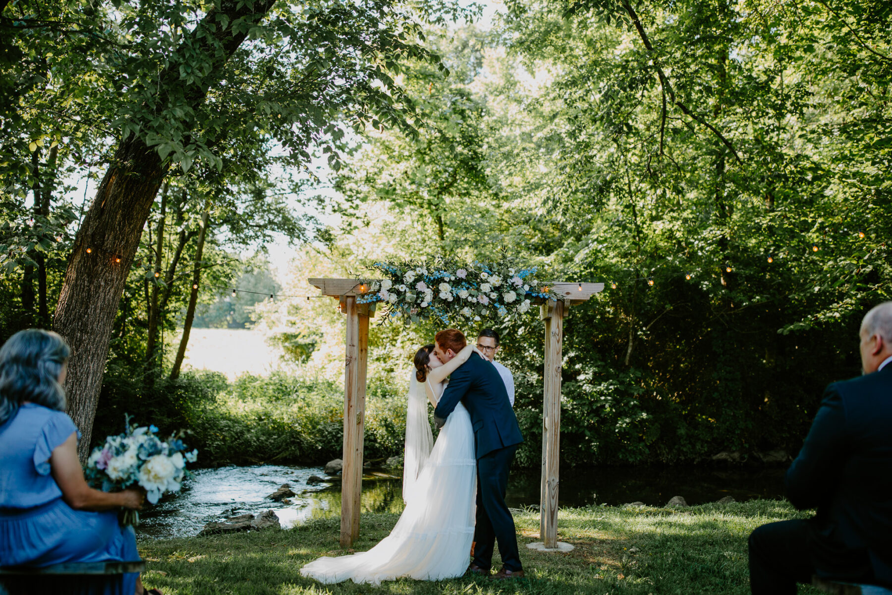 Summer wedding: Vibrant Summer Wedding at Sinking Creek Farm featured on Nashville Bride Guide