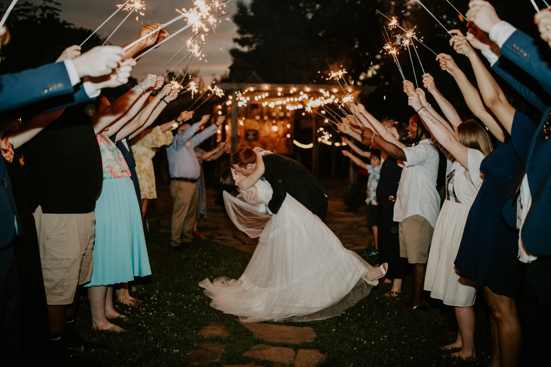 Vibrant Summer Wedding at Sinking Creek Farm featured on Nashville Bride Guide