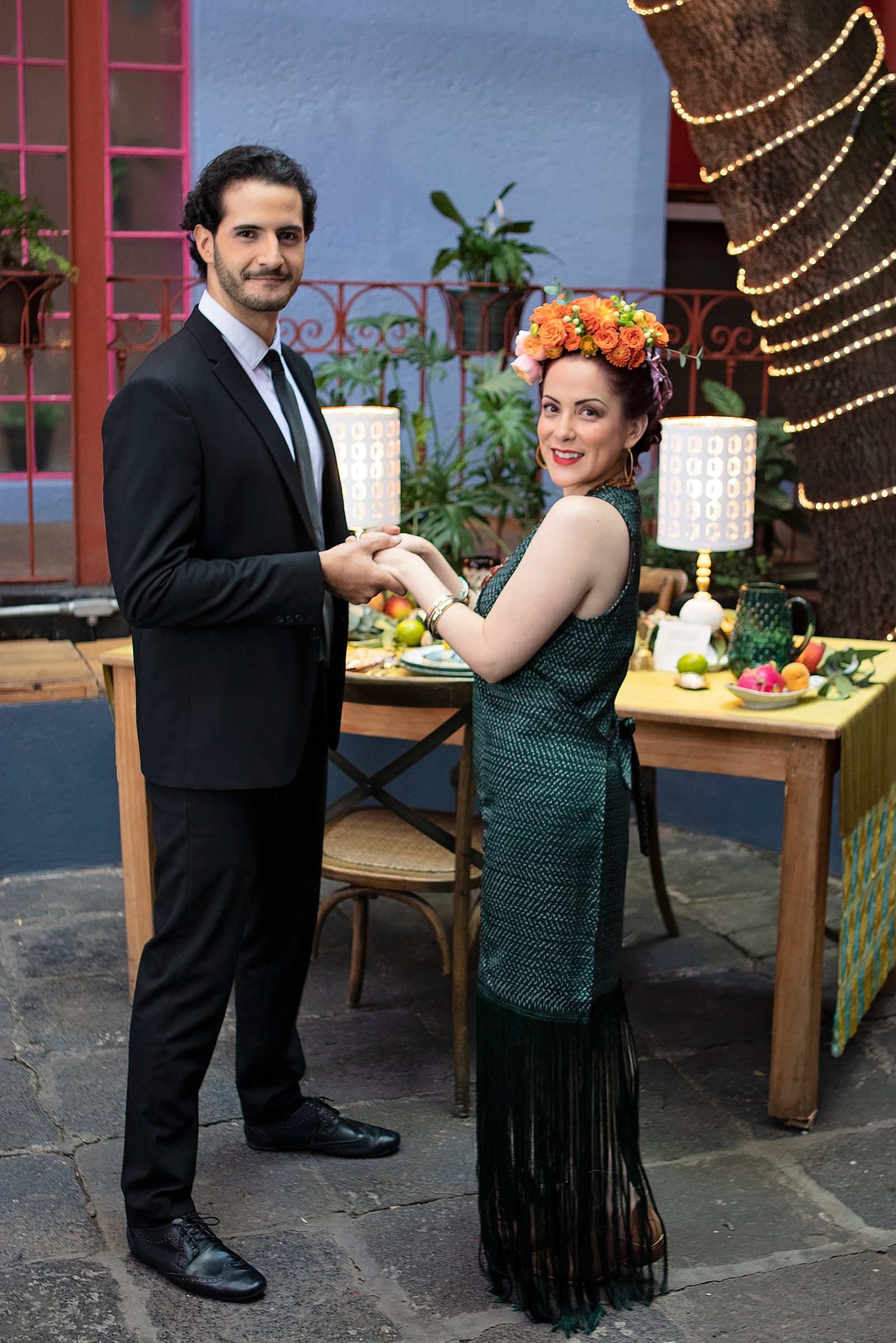 Frida Kahlo Inspired, Eclectic and Colorful Elopement featured on Nashville Bride Guide