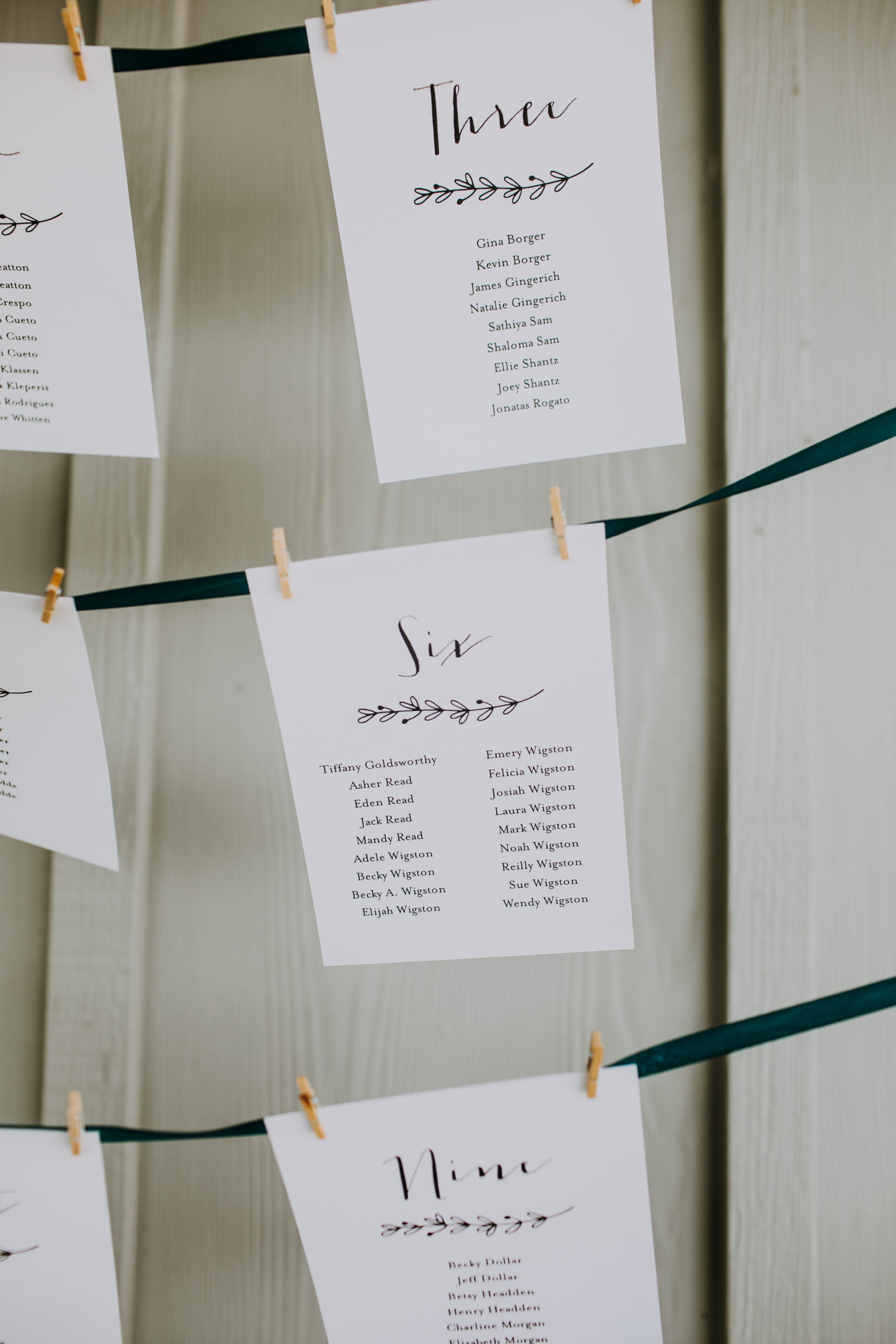 Wedding table number display: Nashville Wedding with Beautiful Views by Teale Photography featured on Nashville Bride Guide
