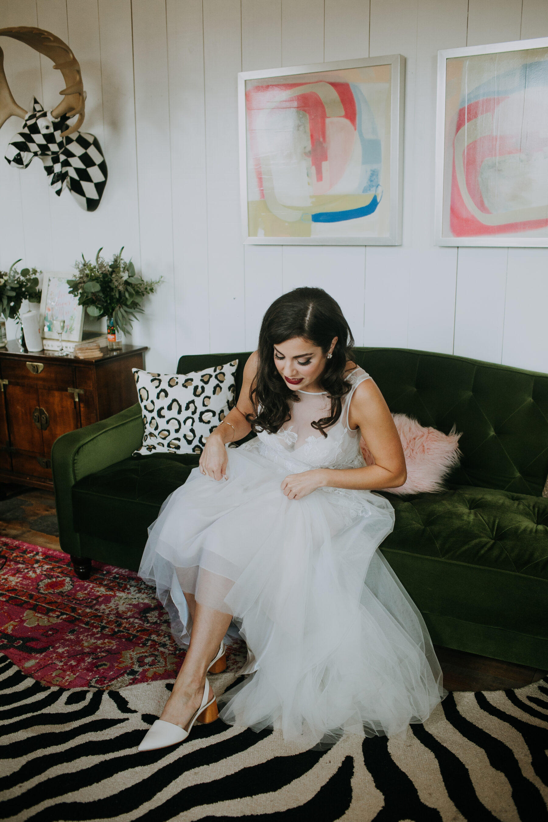 Bridal portrait: Nashville Wedding with Beautiful Views by Teale Photography featured on Nashville Bride Guide