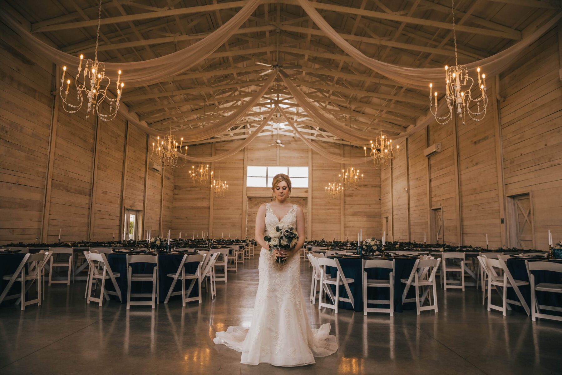 Bridal portrait: White Dove Barn Wedding by Grace Upon Grace Photography featured on Nashville Bride Guide