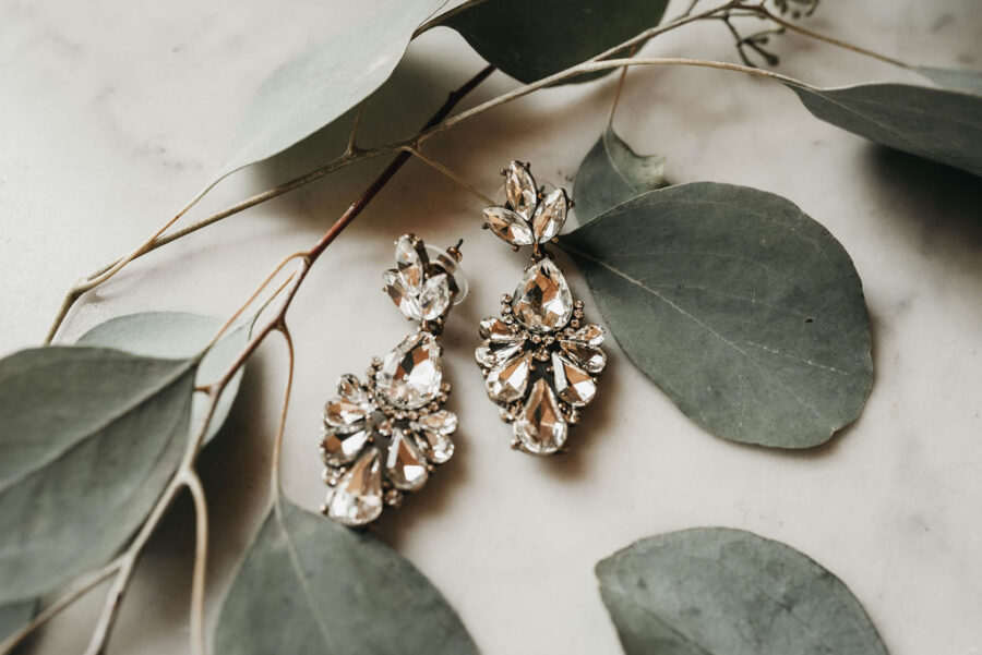 long bridal earrings