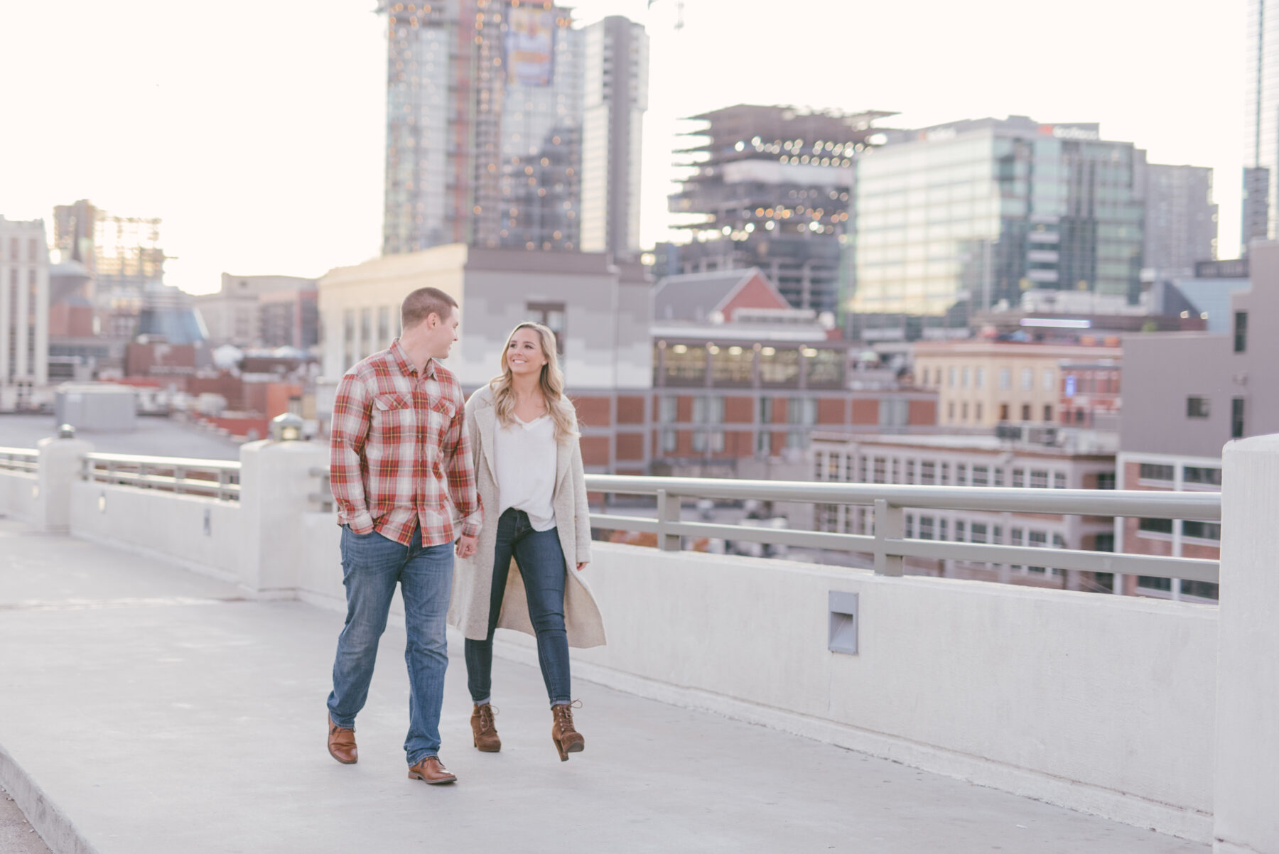 Downtown Nashville Engagement Session captured by Kera Photography | Nashville Bride Guide