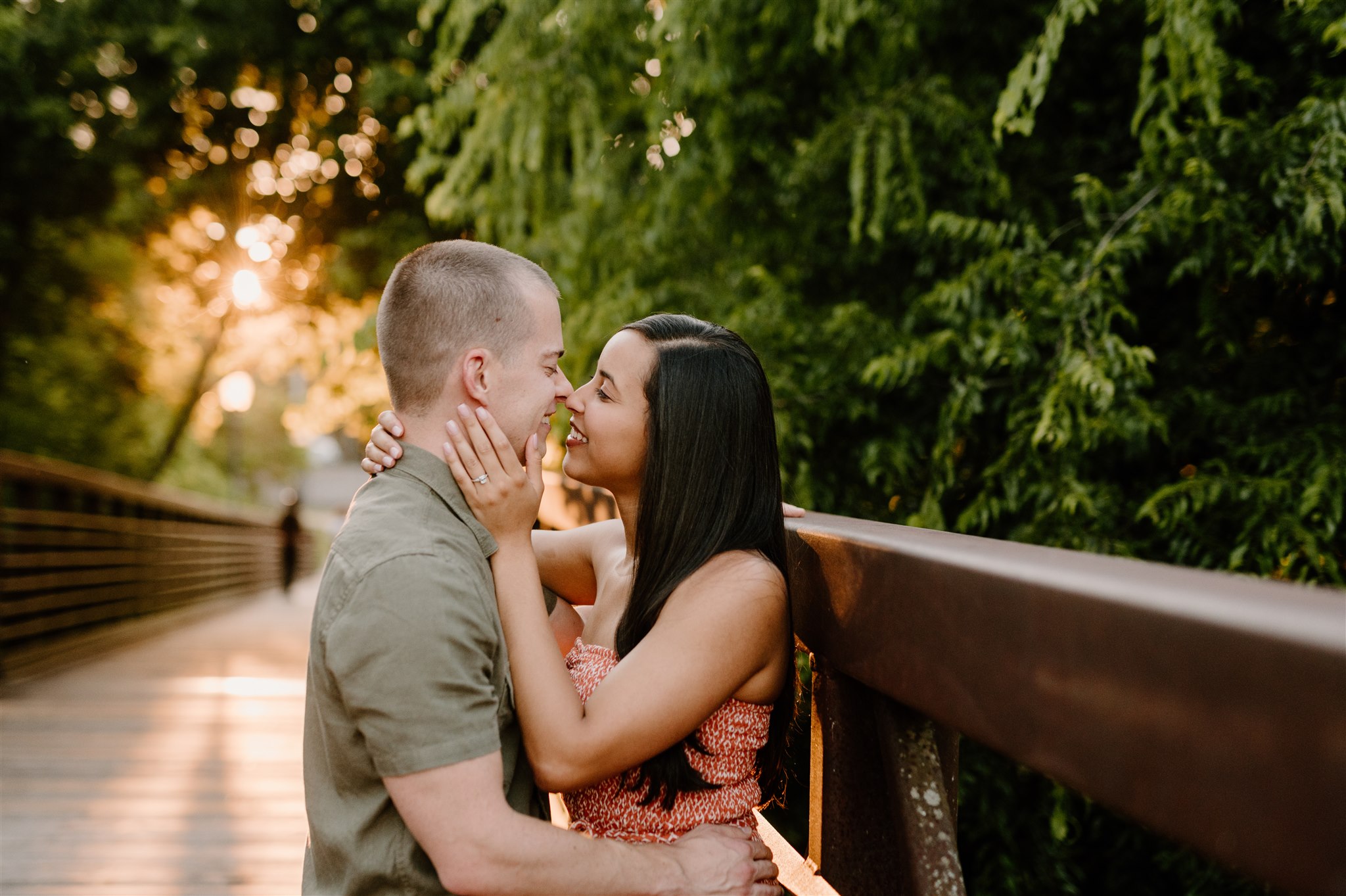 Downtown Franklin Engagement Shoot from Sara Bill Photography