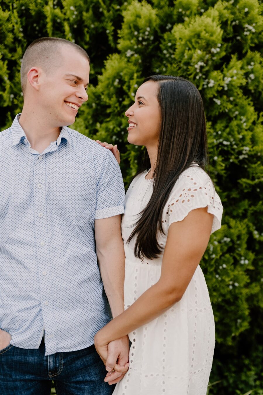 Downtown Franklin Engagement Shoot from Sara Bill Photography