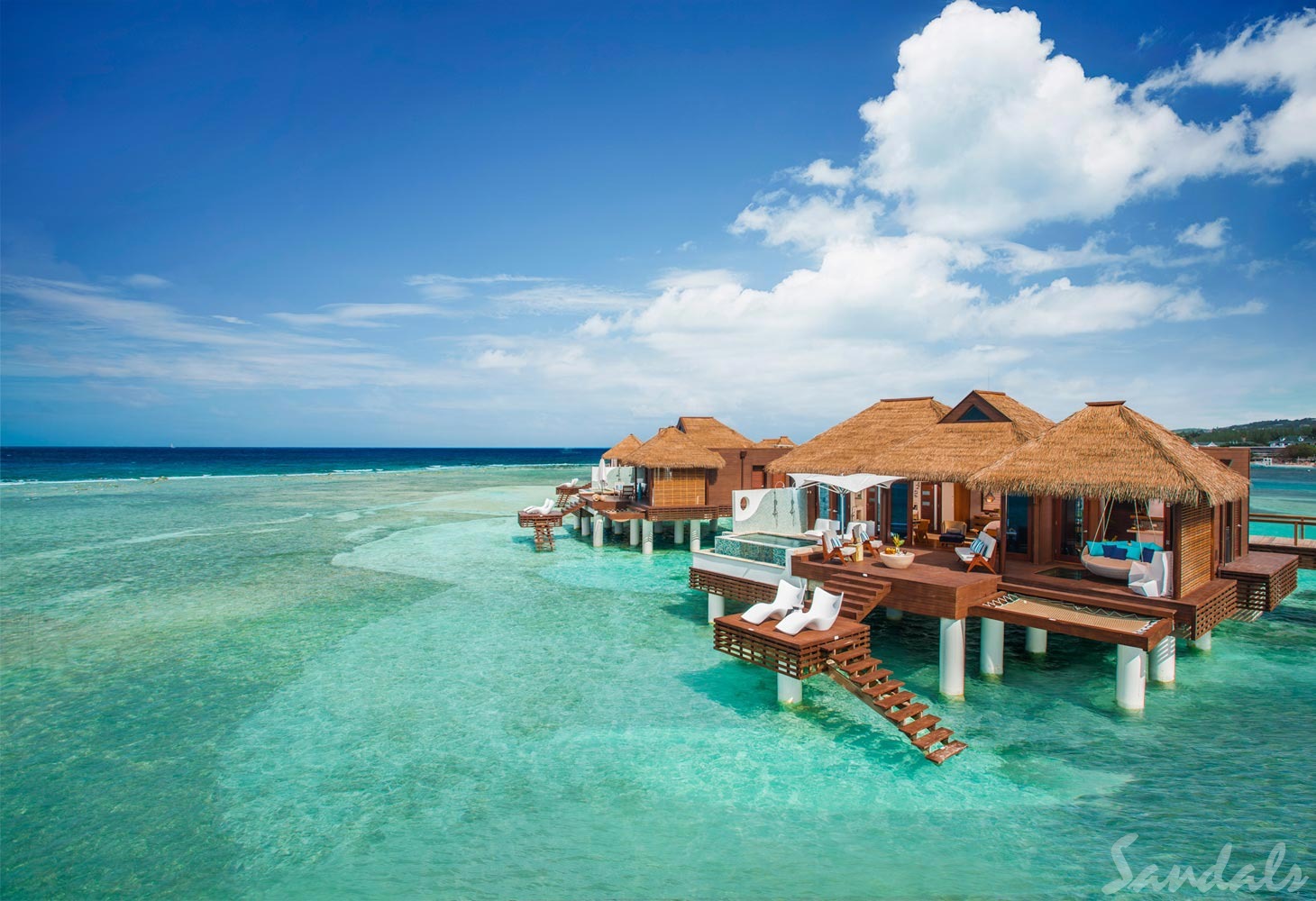 Overwater Bungalows at Sandals from 2 Travel Anywhere | Nashville Bride Guide