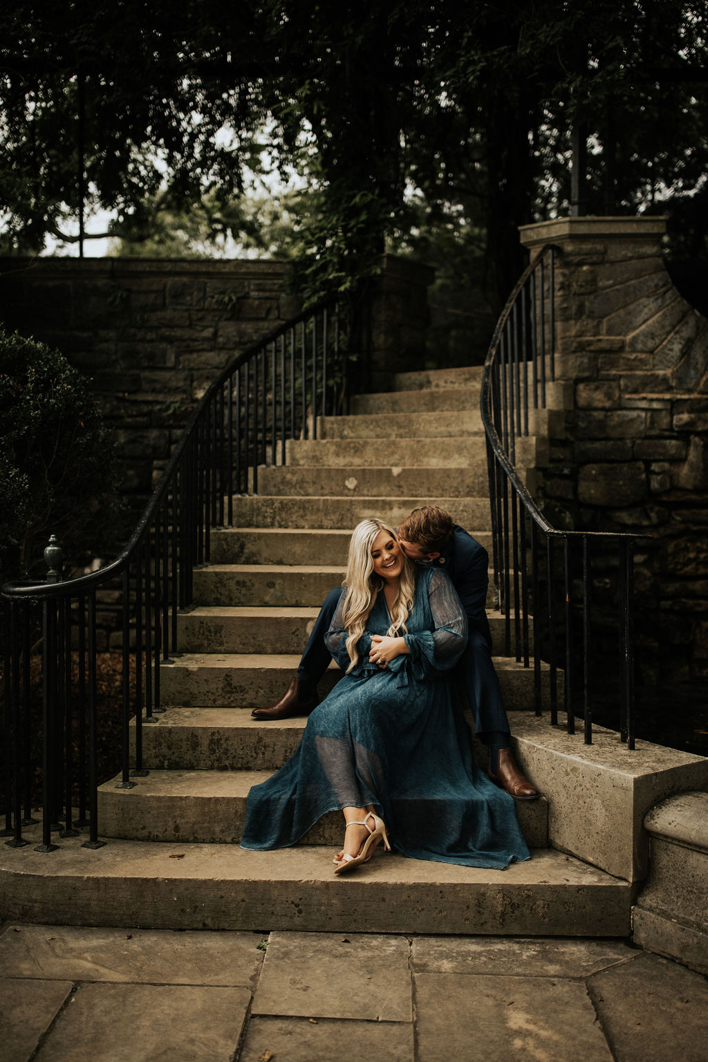 Garden Engagement Session captured by Sydney Lauren Photography | Nashville Bride Guide