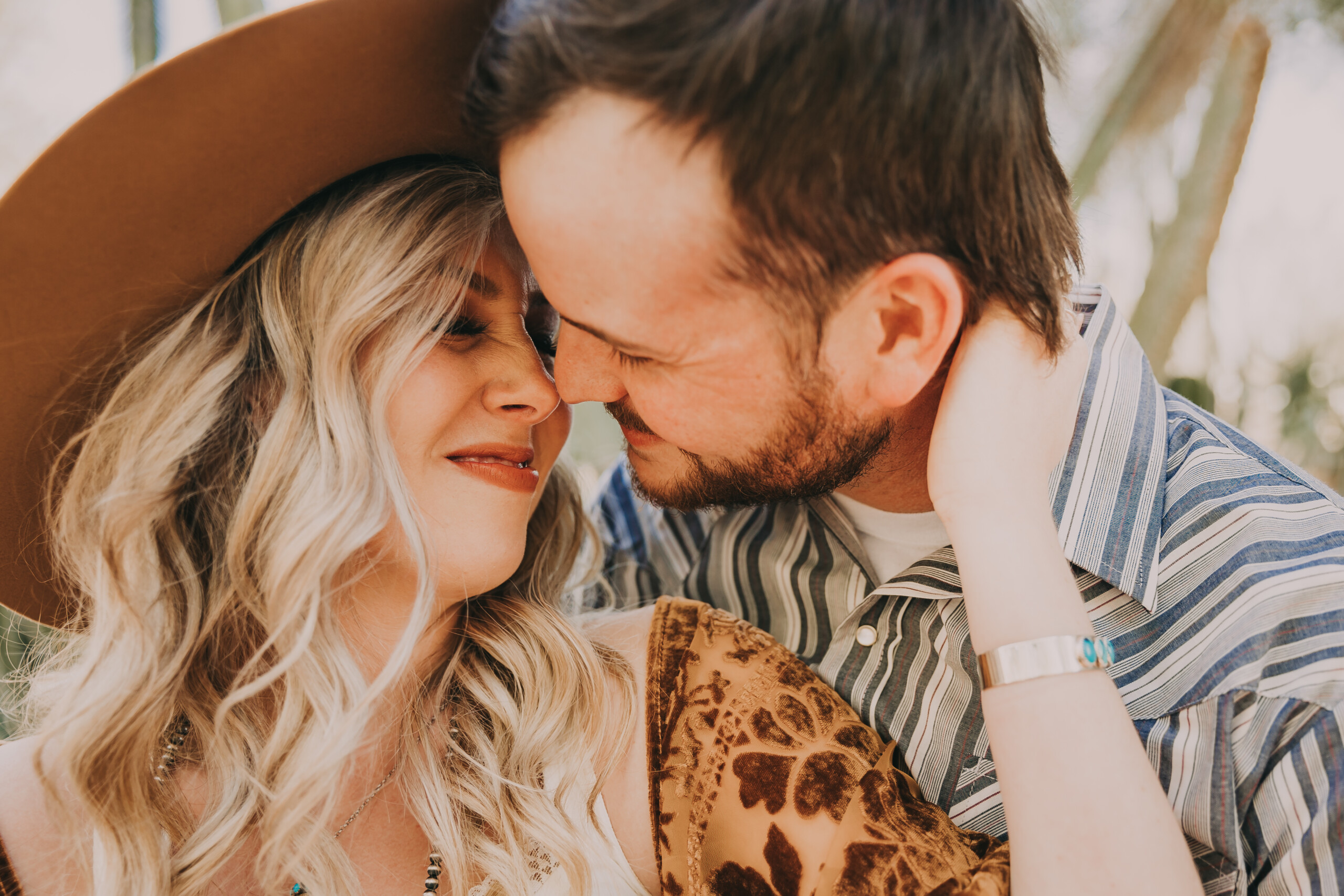 Cactus Engagement Session by Billie-Shaye Style