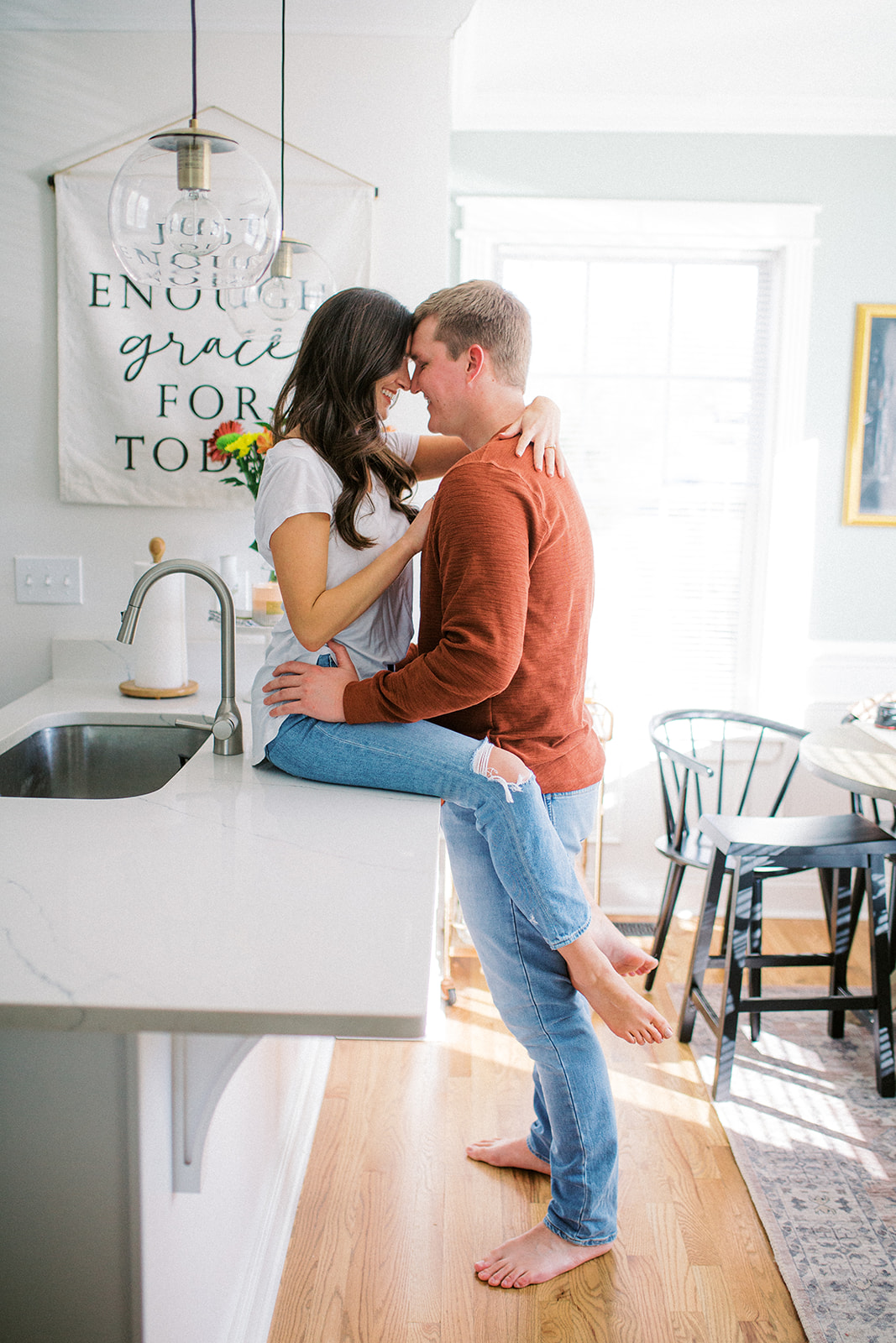 In-home Engagement Session by Ashton Brooke Photography | Nashville Bride Guide