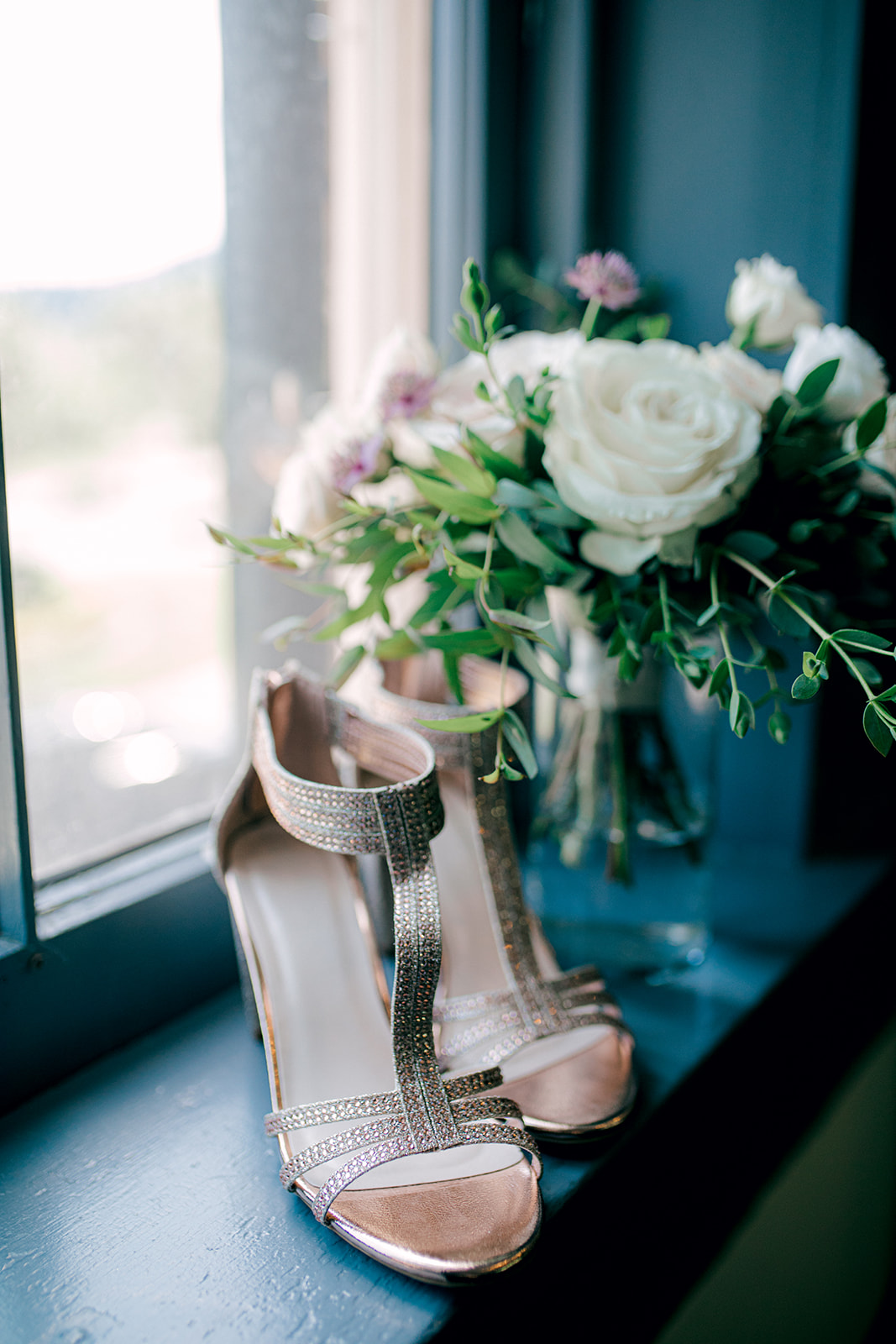 Blush bridal shoes | Nashville Bride Guide