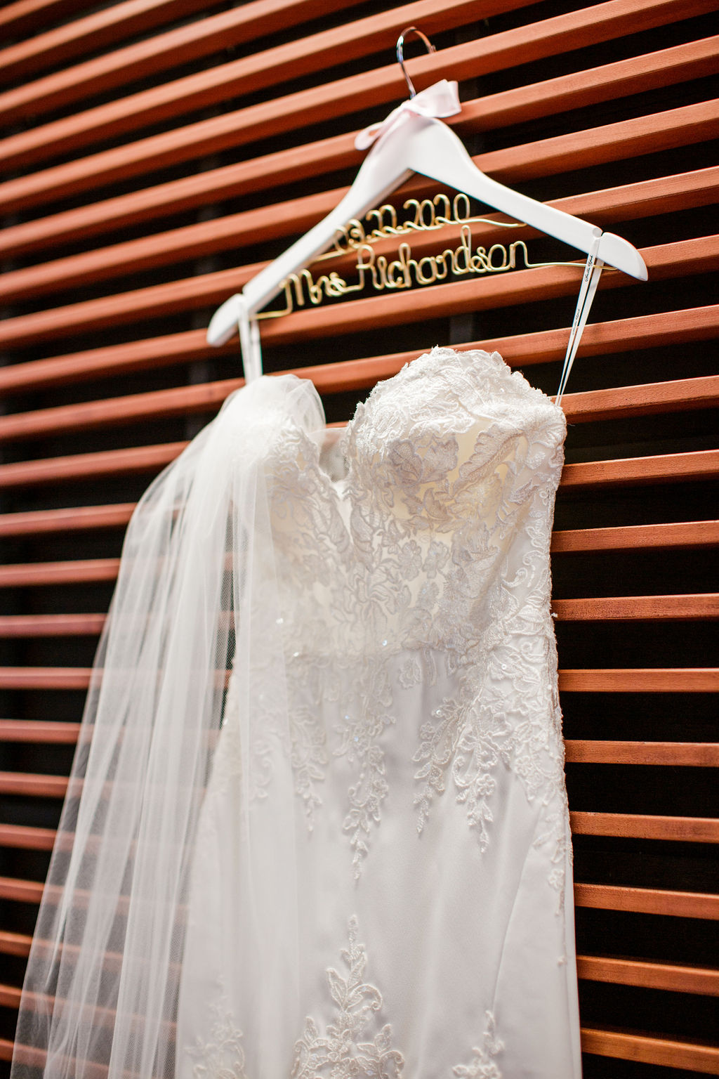 Strapless embroidered wedding dress design | Nashville Bride Guide