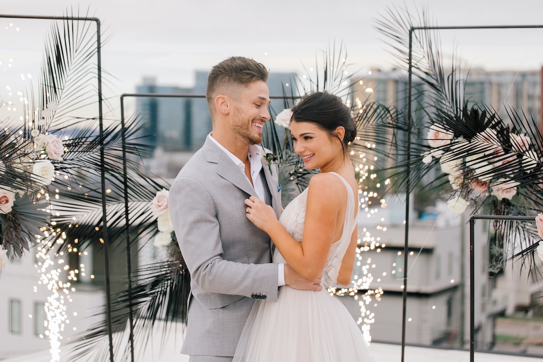 Whimsical Rooftop Wedding Styled Shoot | Nashville Bride Guide