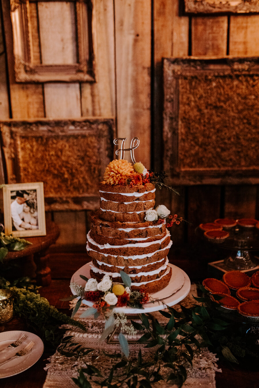Cookie cake wedding cake design