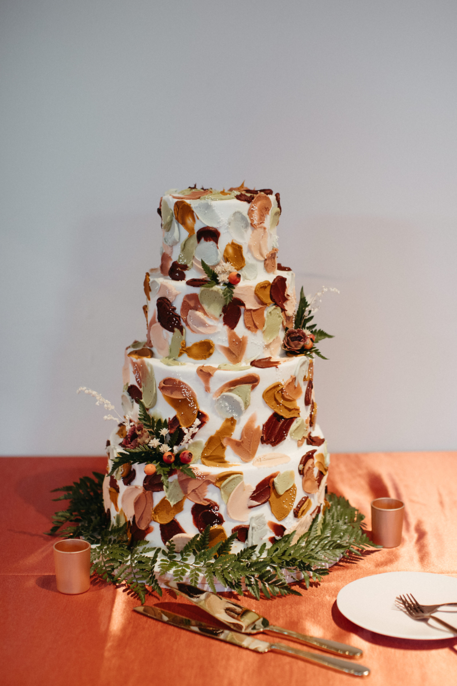 Homestyle Bakery bohemian wedding cake