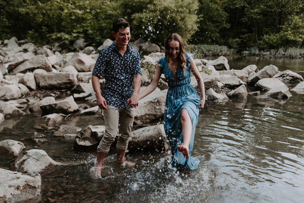 Narrows of Harpeth Engagement Session with Meghan Melia Photography