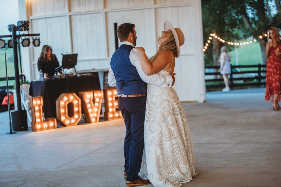 First dance at Beau Chavel wedding