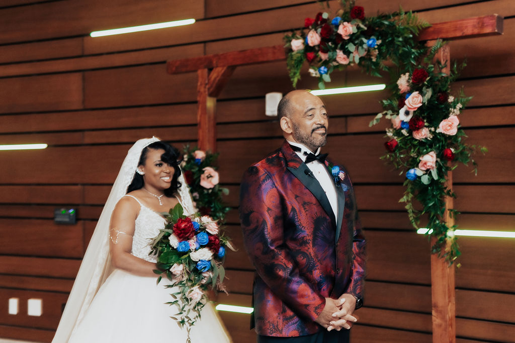 Father of the bride first look at The National Museum of African American Music