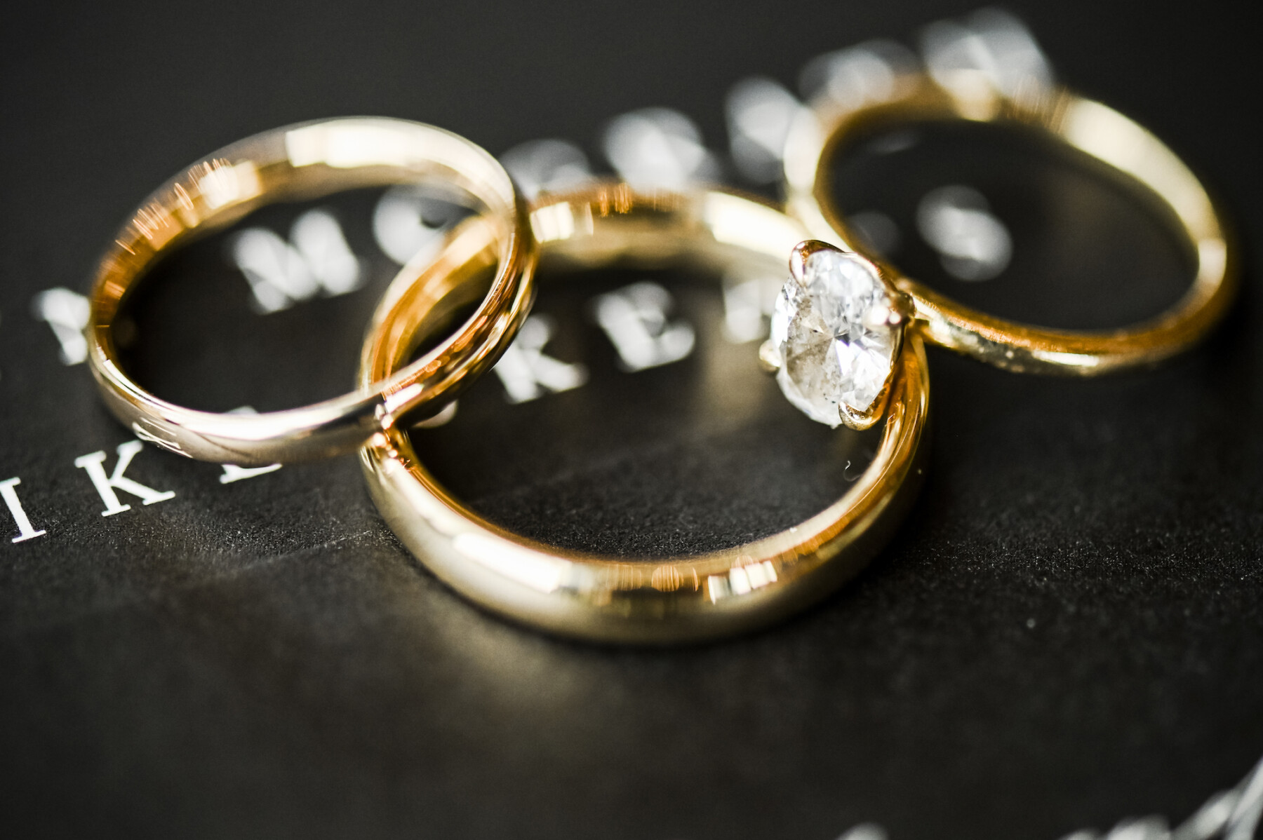 Wedding rings by Consider the Wldflwrs